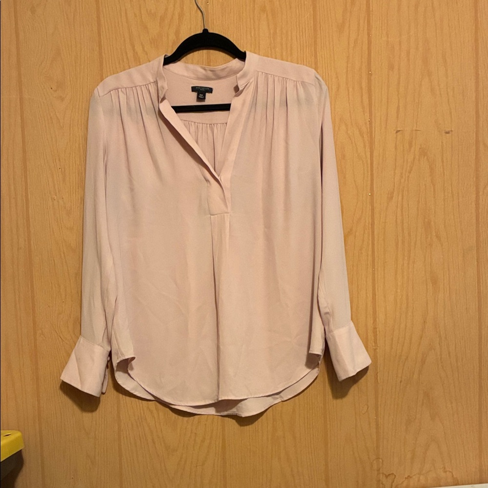 Ann Taylor Light Pink Blouse